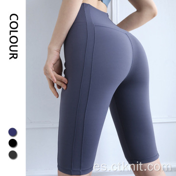 pantalones de entrenamiento de cintura alta para mujer